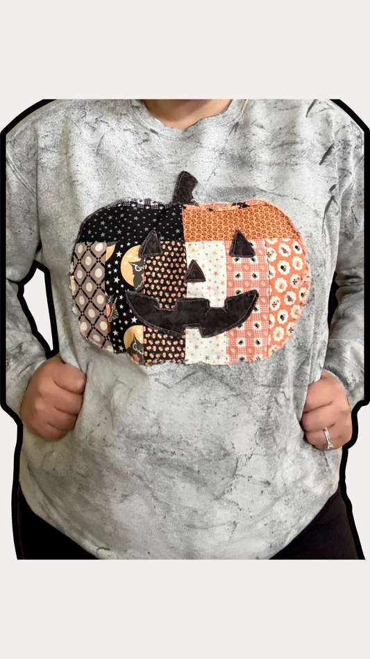 Jack-o'-lantern Patches Top